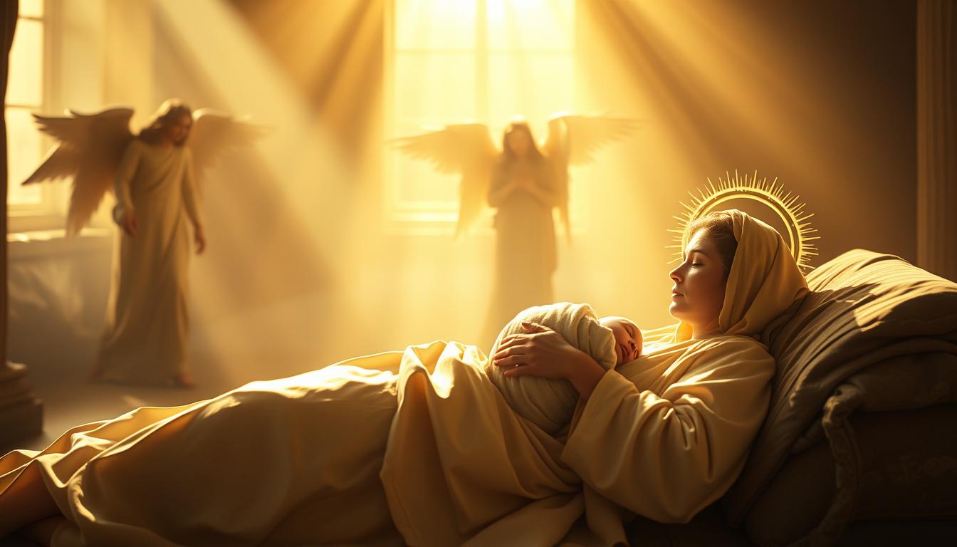 biblical meaning of giving birth in a dream