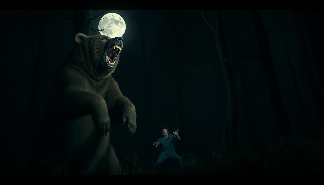 brown bear attack dream meaning