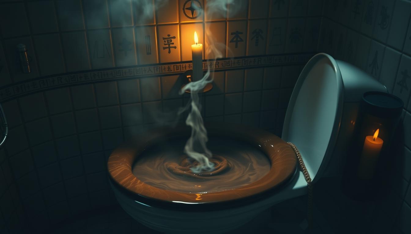 dream meaning poop in toilet