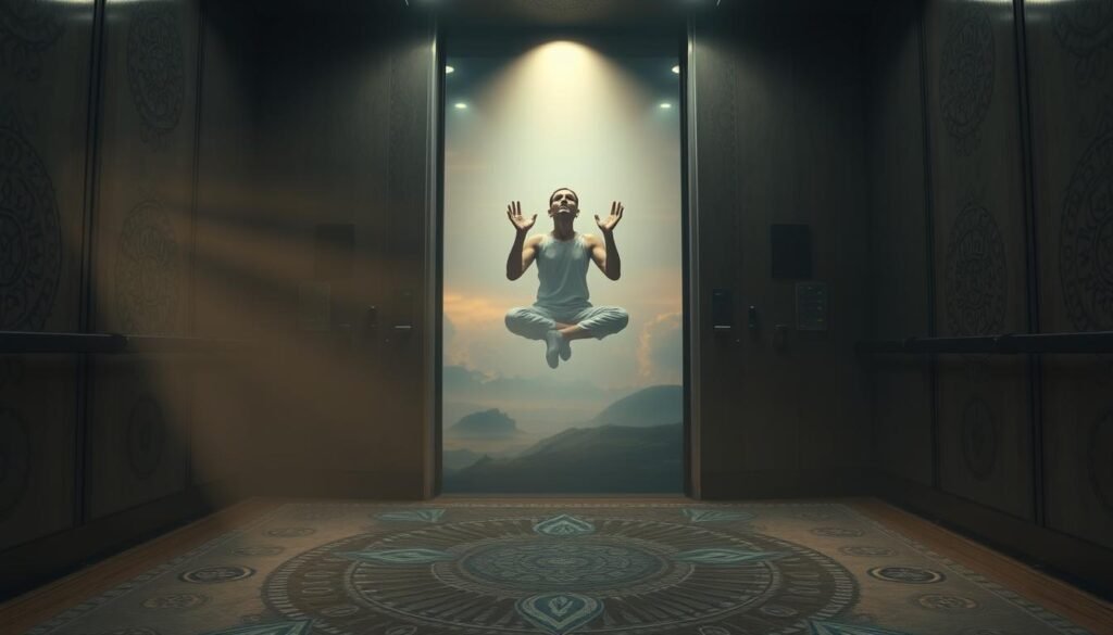 elevator dream spiritual meaning