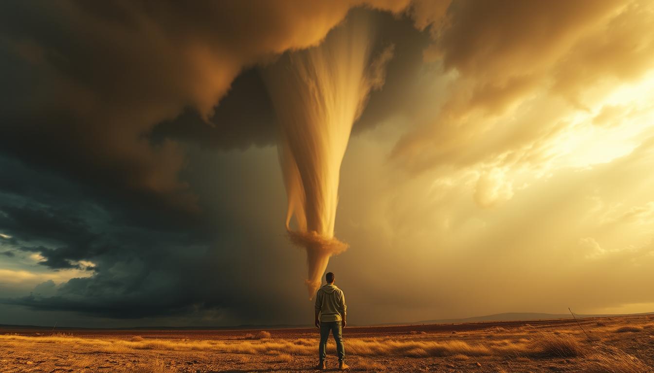 what does a tornado mean in a dream biblically