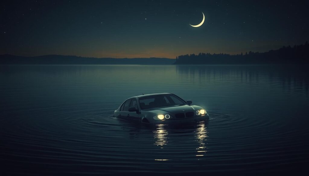 what does it mean when you dream about your car going into water