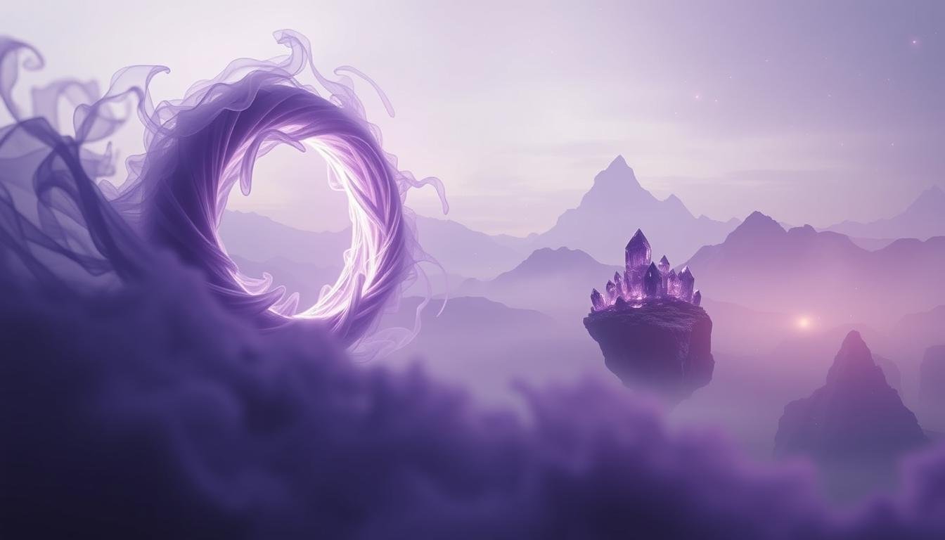 what does the color purple mean in a dream